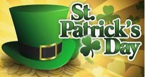 St Patrick's Day Event March 4, 2023!